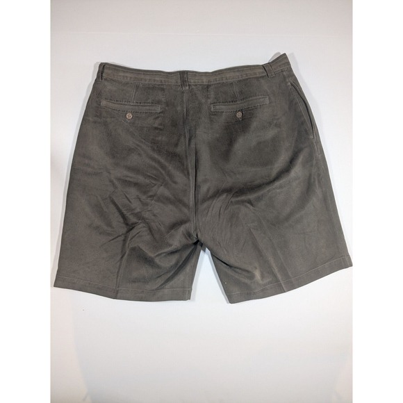 Tommy Bahama Shorts 100% Silk Black Men's Size 38 Pleated Golf Summer Mens - Picture 4 of 9